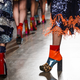 Illustration for article titled Strap In For Some Campy Dress-Up at Mary Katrantzou and House of Holland